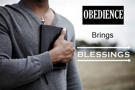 Obedience brings Blessings | New Life Fellowship