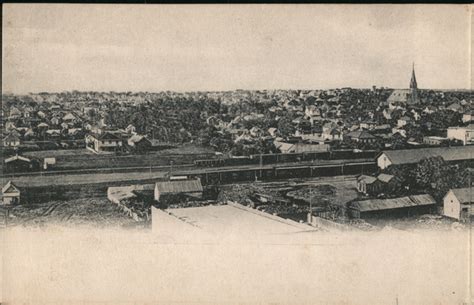 Panorama of Oklahoma City Large Format Postcard