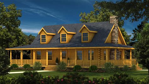 Charleston II - Plans & Information | Southland Log Homes