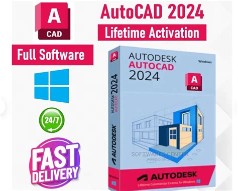 AutoCAD 2024 Full Preactivated Version Lifetime for Windows