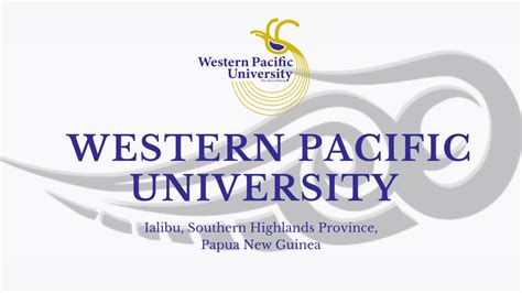 Western Pacific University - Home