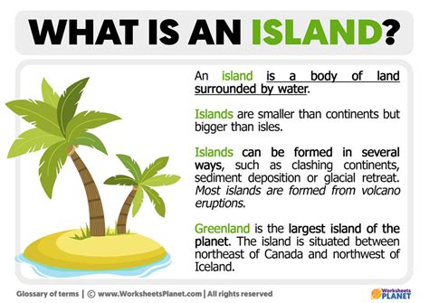 What is an Island | Definition of Island