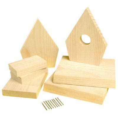 NEW Wood Birdhouse,pre-cut wooden kit,simple,safe,fun,Creativity,kids,bird house | eBay