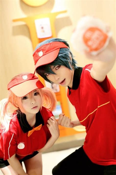 Anime: The Devil is a Part-Timer Characters: Chiho and Maou | ~Cosplay ...