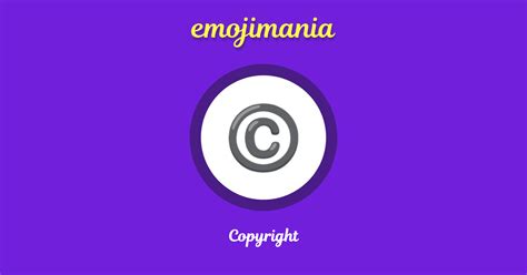 © Copyright emoji Copy & Paste - Emojimania