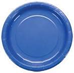 Amazon.com: Party Color Paper Plates Light Blue 9" 40 Count : Health & Household