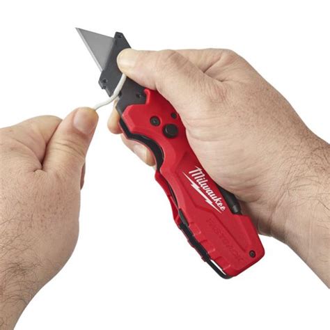 Milwaukee FASTBACK 6-in-1 Folding Utility Knife - Columbia Safety and ...