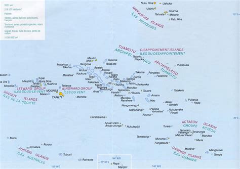 Maps of French Polynesia | Map Library | Maps of the World