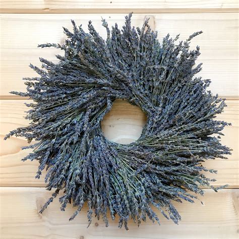 Fresh Lavender Handmade Herb Wreath by Creekside Farms