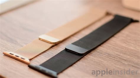 Hands on with Apple's ornate gold Milanese loop for the Apple Watch | AppleInsider