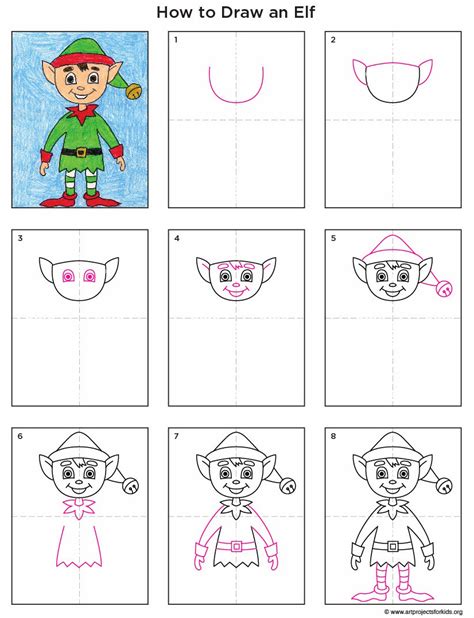 Christmas Directed Drawing at GetDrawings | Free download