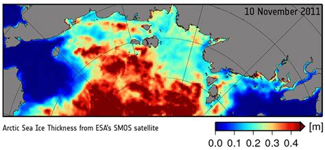 ESA - SMOS versatility offers sea ice mapping