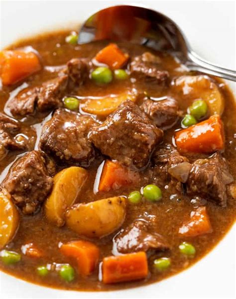 Slow Cooker Beef Stew - The Cozy Cook