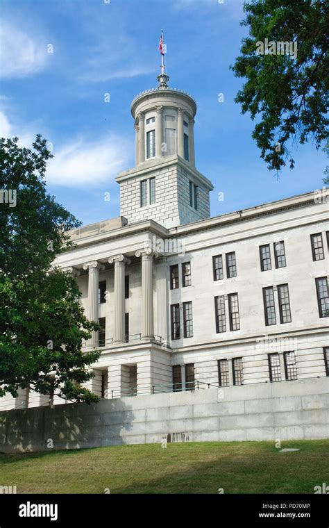 The Tennessee State Capitol Building, Nashville, Tennessee, USA Stock Photo - Alamy