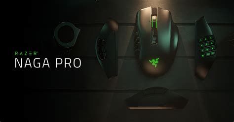 MMO/MOBA/FPS Gaming Mouse - Razer Naga Pro | Razer United States