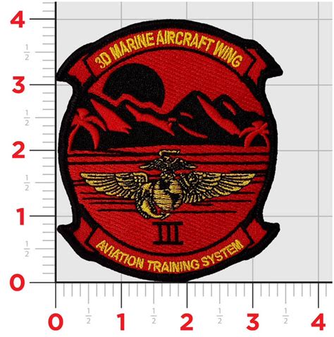 Official 3rd MAW Marine Air Wing Training Systems Patch – MarinePatches ...