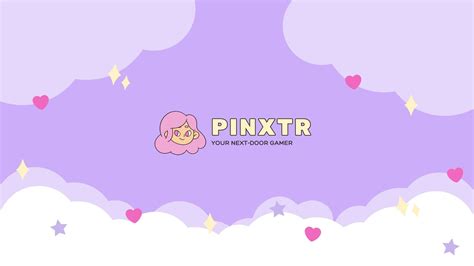 Girly Youtube Banner Art