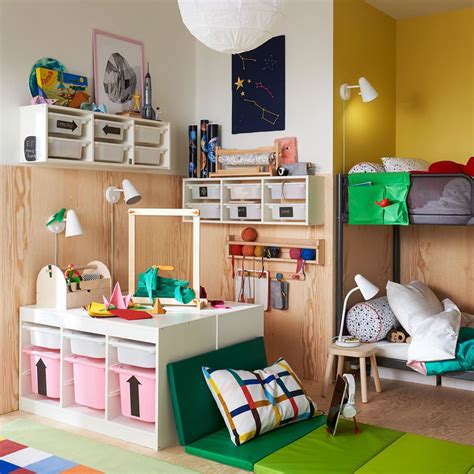 Smart children's storage solutions in the bedroom - IKEA