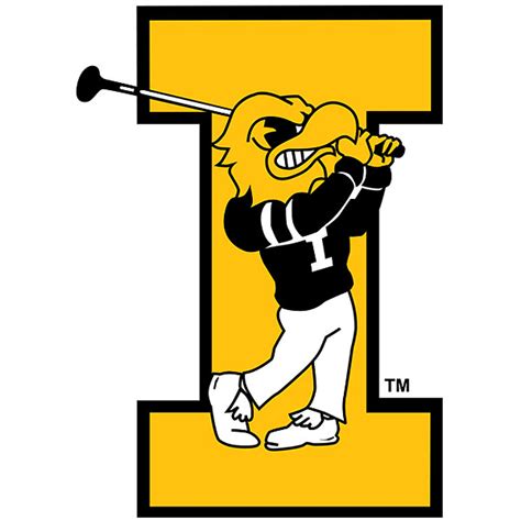 Iowa Hawkeyes Golf Decal