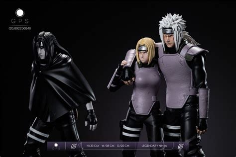 GPS Studio - Konoha Sannin Legendary Sannin Jiraiya & Tsunade & Orochimaru - Naruto