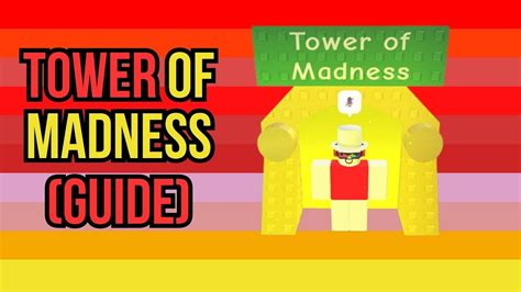 JTOH - Tower of Madness (ToM) | Commentary + Guide - YouTube