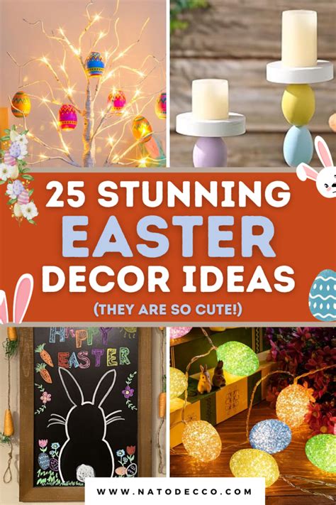 25 Modern Easter Decorations To Copy This Spring - Natodecco