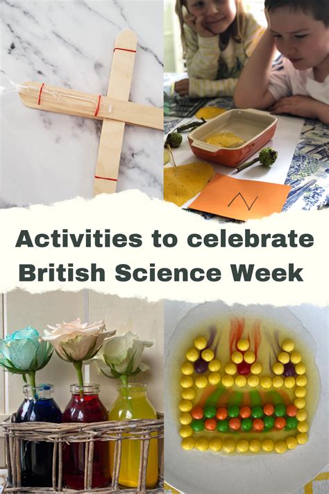 Activities to celebrate British Science Week - the-gingerbread-house.co.uk