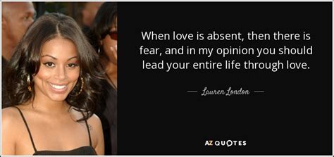 TOP 14 QUOTES BY LAUREN LONDON | A-Z Quotes