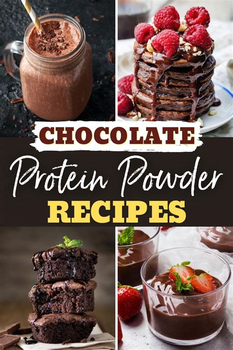 20 Best Chocolate Protein Powder Recipes - Insanely Good