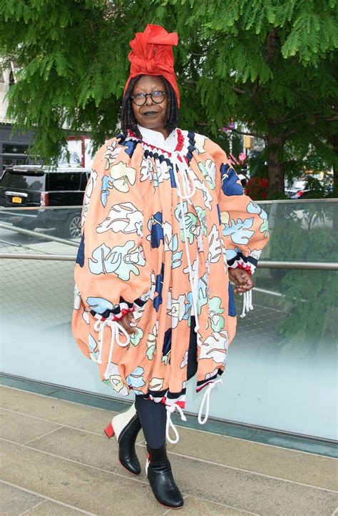 Whoopi Goldberg Crazy Outfit NYC Event Photos