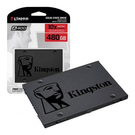 SSD Kingston 480GB 2,5" Sata 3 SA400S37/480G | InfoParts