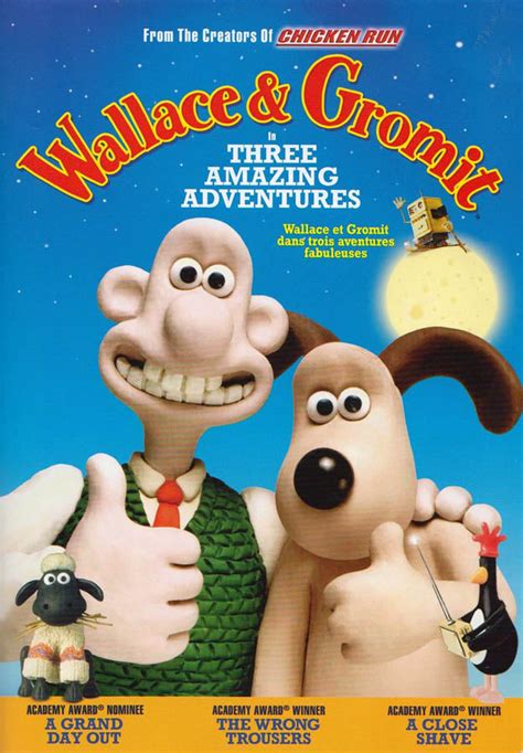 Wallace & Gromit in Three Amazing Adventures on DVD Movie