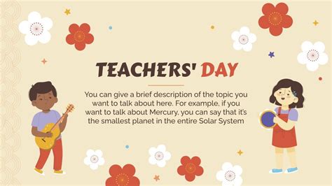 Teachers' Day in China | Google Slides & PowerPoint