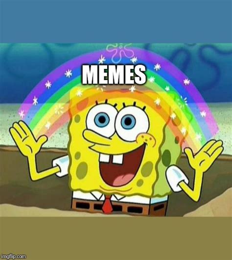 spongebob rainbow Memes - Imgflip