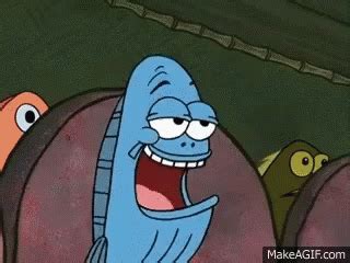 Spongebob Blue Fish GIF - Spongebob BlueFish Smelled - Discover & Share GIFs Spongebob Memes ...