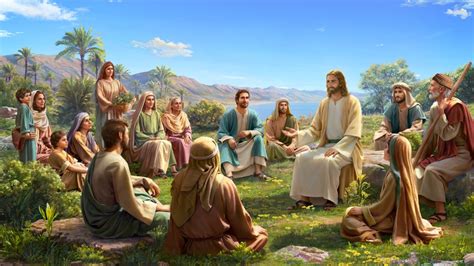 Jesus Sermon On The Mount Clip Art