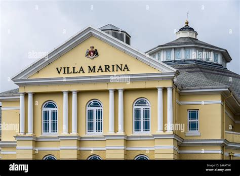 Douglas, Isle of Man, June 16, 2019.The Villa Marina is an ...