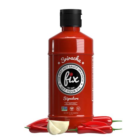 Buy Fix Hot Sauce, Sriracha Sauce – Gourmet Natural Sriracha Chili ...