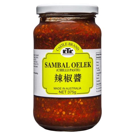 Castle Sambal Oelek Chilli Paste 375g | Harris Farm Markets