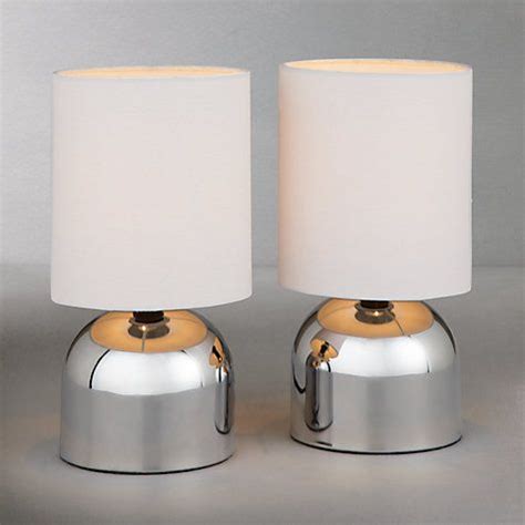 John Lewis ANYDAY Lucy Touch Table Lamps, Set of 2 | Touch lamp, Table lamp, House by john lewis