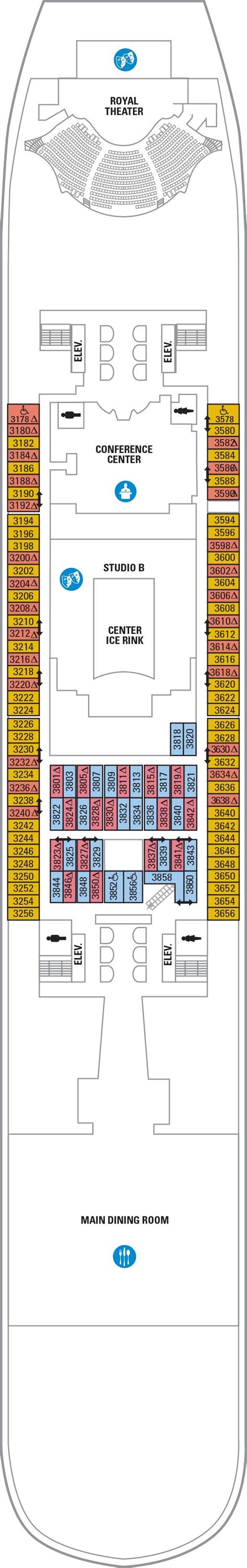 Deck 3 - Harmony of the Seas Deck Plans | Royal Caribbean Blog