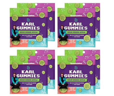 Feastables Mrbeast Karl Gummy Sour Candy Green Apple 1 Bag - Etsy UK