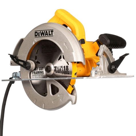 DEWALT 15 Amp Corded 7-1/4 in. Lightweight Circular Saw DWE575 - The ...