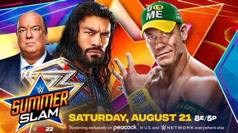 WWE Summerslam 2021 Live results (7 Championship matches, Roman Reigns ...