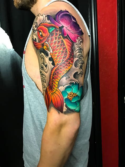 Coy fish tattoo , Mike Evans tattoo , Japanese tattoo | Japanese koi ...