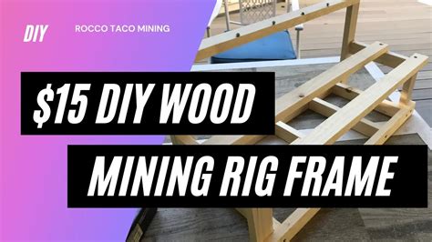 DIY Wood Crypto Mining Rig for under $15