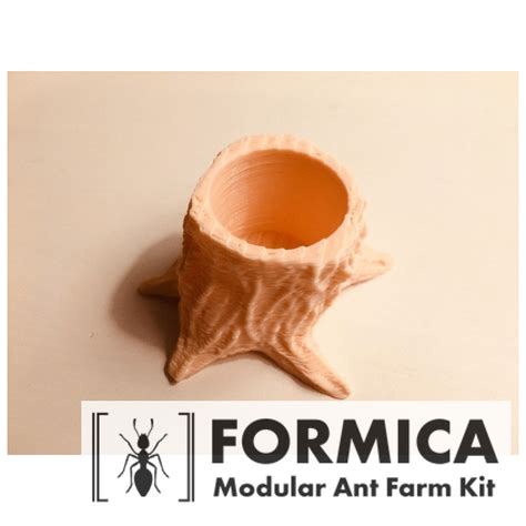 Jelly Cup Holder “Stump” by FORMICA - Modular Ant Farm Kit #ant #lasius #fourmis # ...