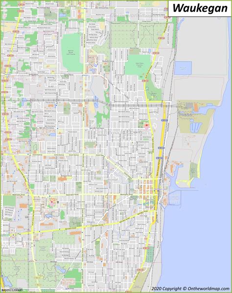 Waukegan Map | Illinois, U.S. | Discover Waukegan with Detailed Maps