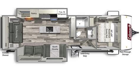 2023 Dutchmen Coleman Light Specs & Floorplans