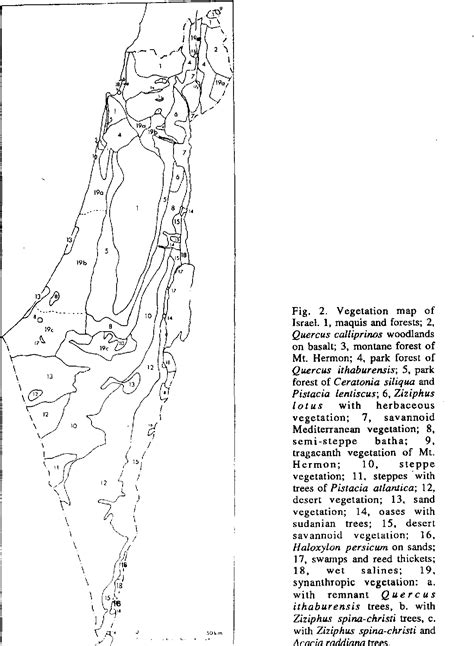 Figure 1 from Flora and vegetation of Israel and adjacent areas ...